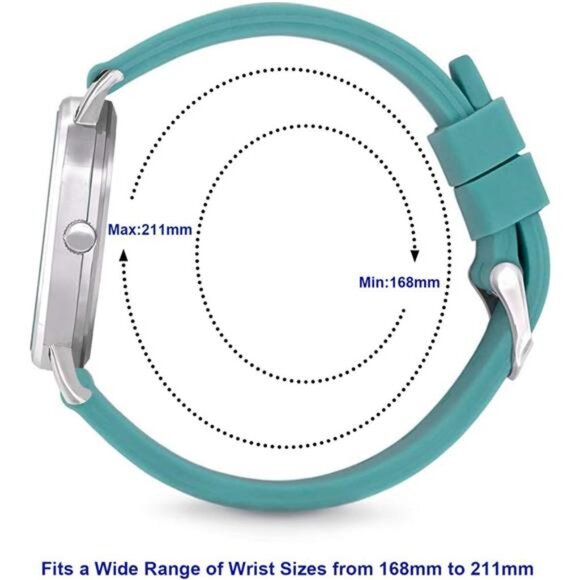 Unisex Men Women Medical Quartz Watch Arabic Numerals Military Time - Picture 3 of 6